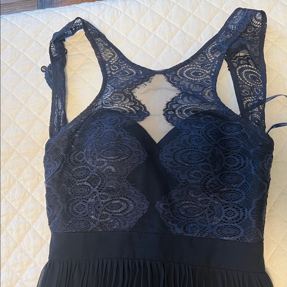 Elegant Black Lace Dress